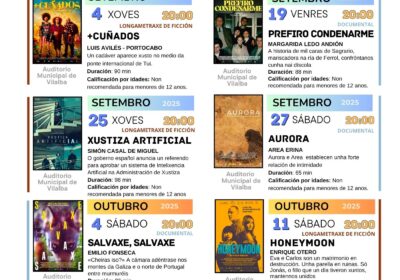 CICLO MESTRE MATEO’25. PROGRAMACIÓN DAS PROXECCIÓNS DOS FINALISTAS NOS XXIII PREMIOS MESTRE MATEO