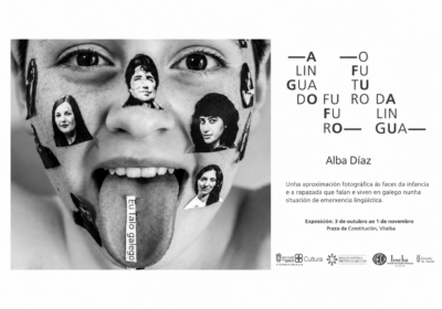 EXPOSICIÓN “A LINGUA DO FUTURO / O FUTURO DA LINGUA”, DE ALBA DÍAZ, PROMOVIDA POLA ÁREA CULTURA-VICEPRESIDENCIA DA DEPUTACIÓN E A REDE MUSEÍSTICA PROVINCIAL. 3/10 A 1/11, ESPAZO CHOUZANA VILALBA